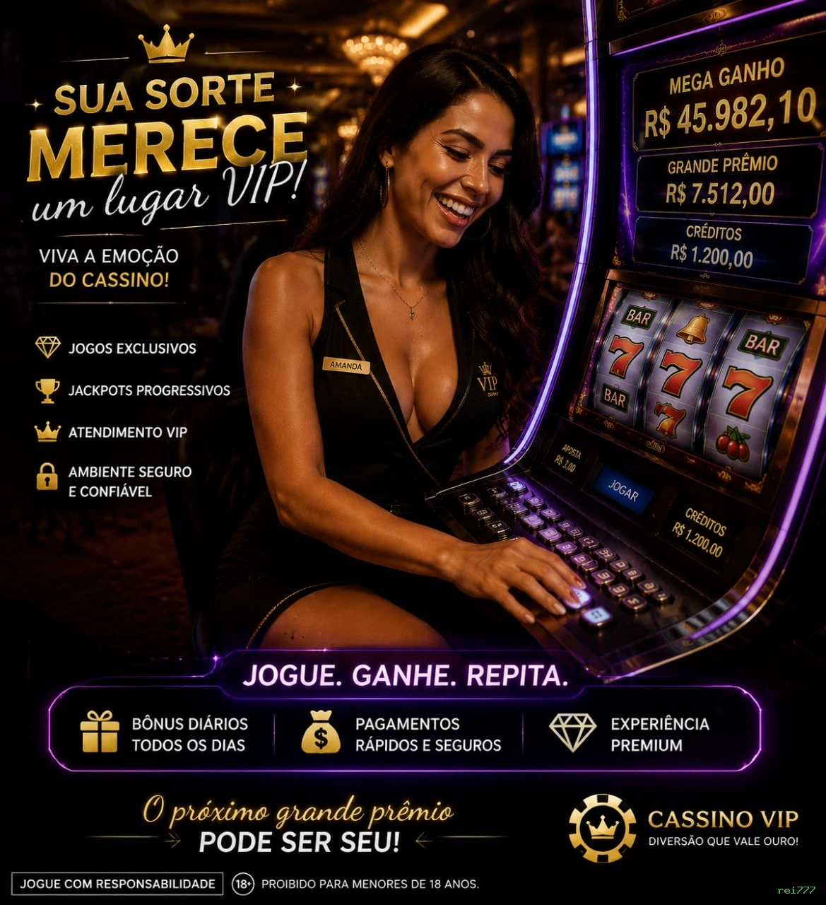 APK Android da rei777 para download